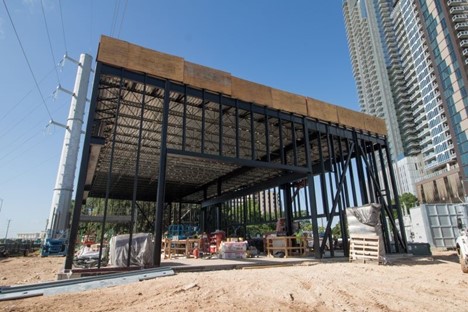 Progress on Rainey Street Substation