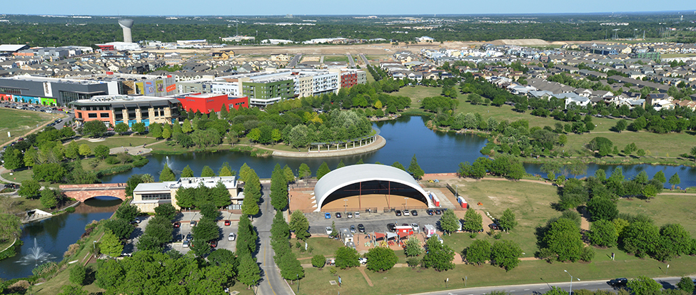 The 700-acre Mueller development is the largest neighborhood of single family, multifamily and commercial AEGB rated buildings.