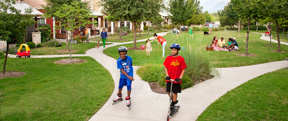 Healthy buildings, healthy people — healthy communities! ©Kimberly Davis